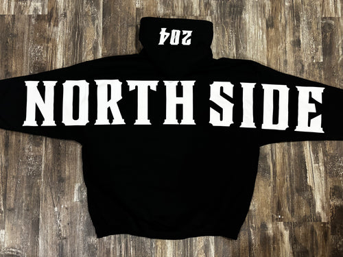 NORTH SIDE hoodie - white font