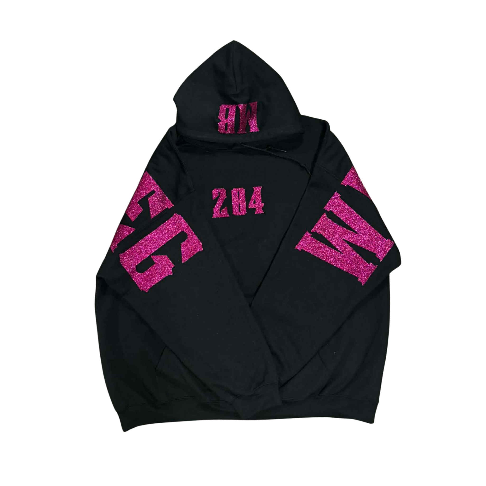 WINNIPEG hoodie - pink sparkle