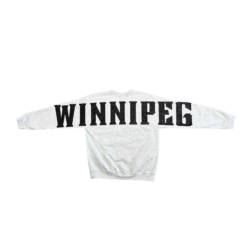 WINNIPEG crewneck - black sparkle