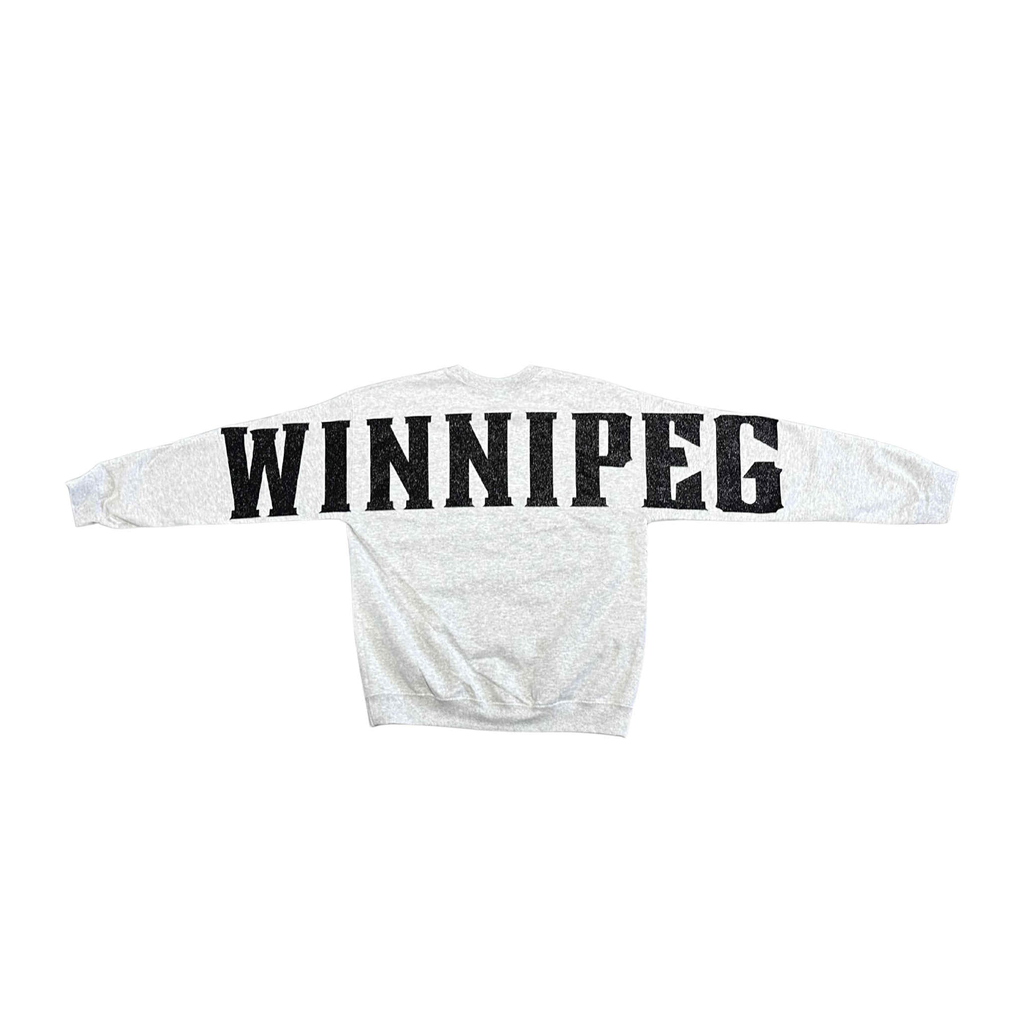 WINNIPEG crewneck - black sparkle