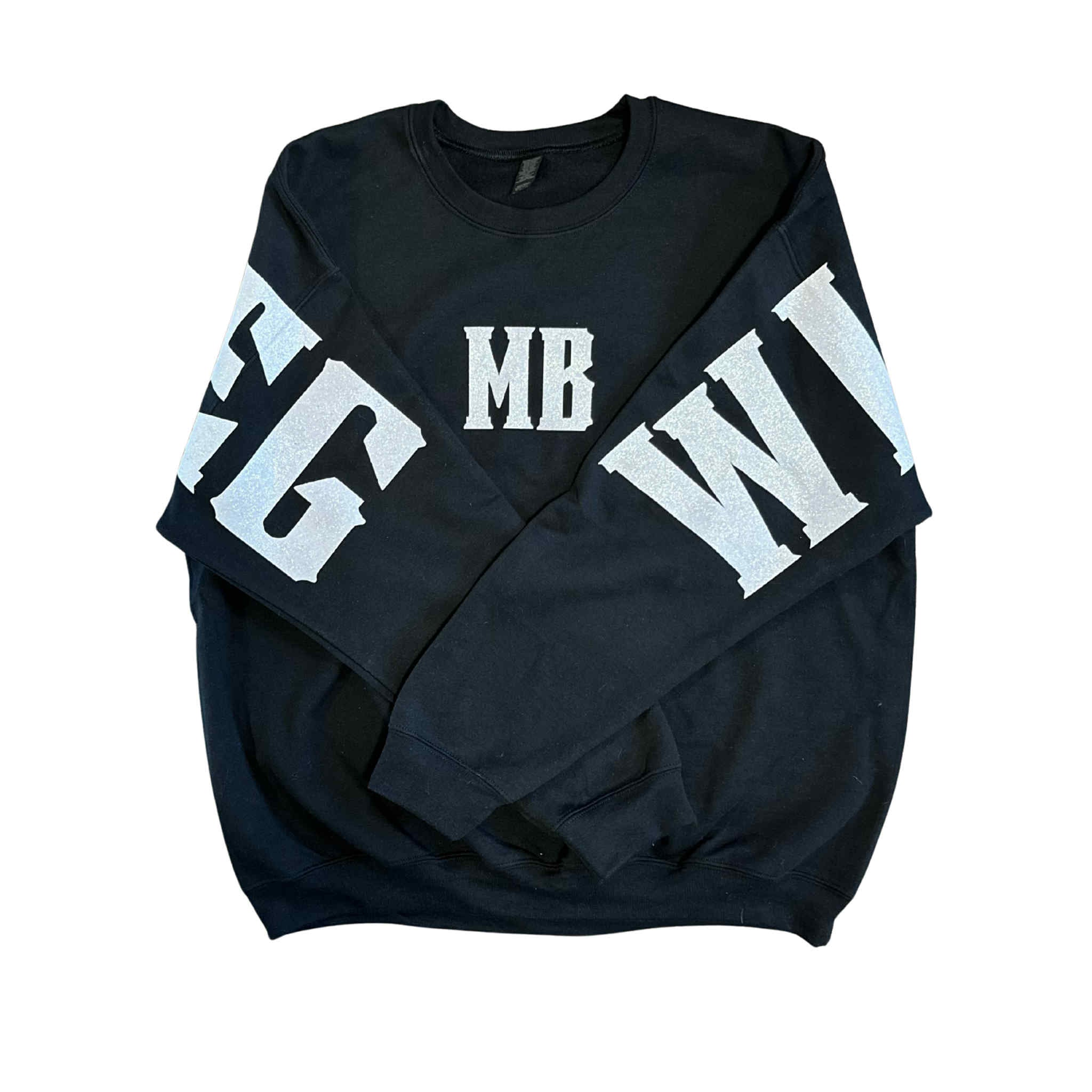 WINNIPEG crewneck - white sparkle