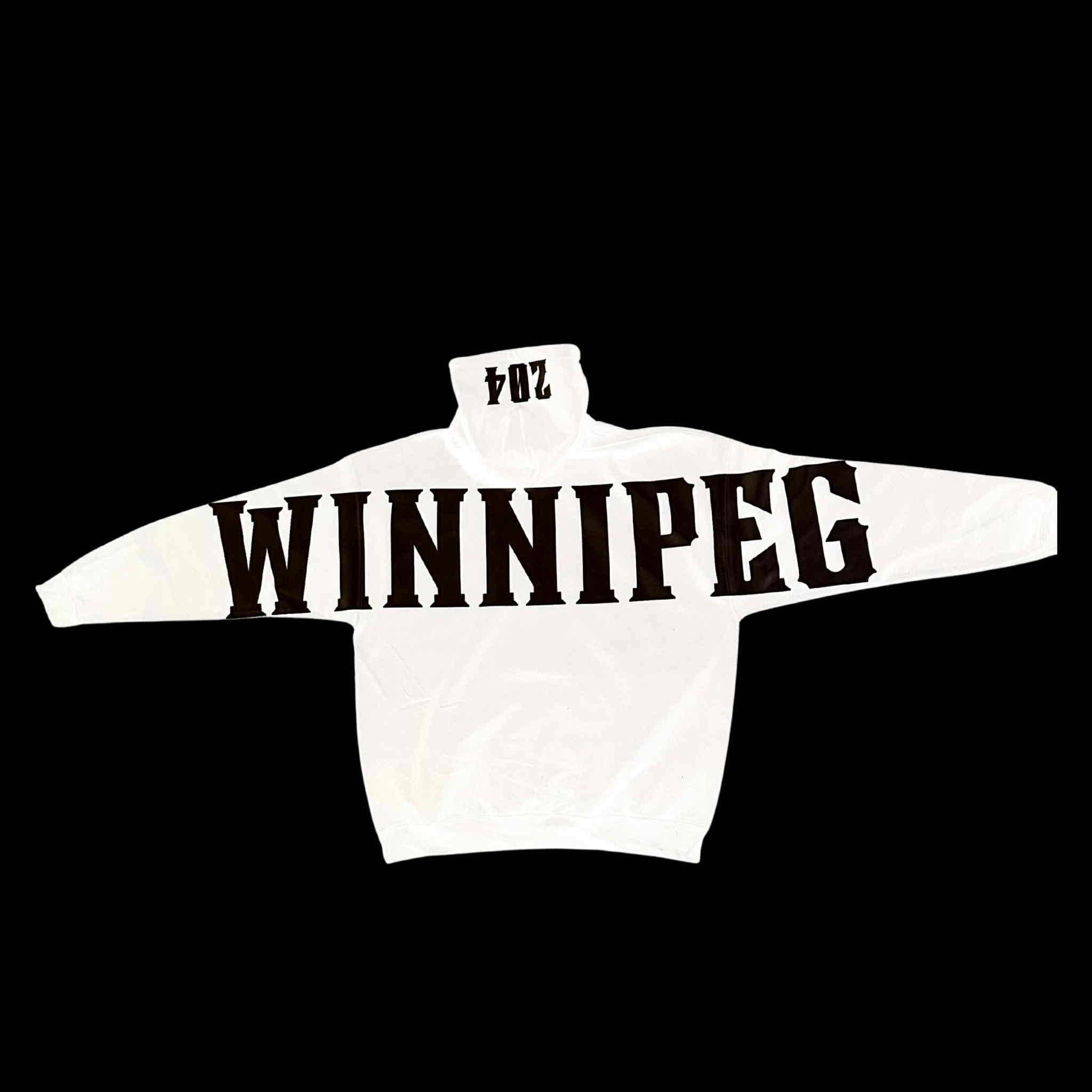 WINNIPEG hoodie - black font