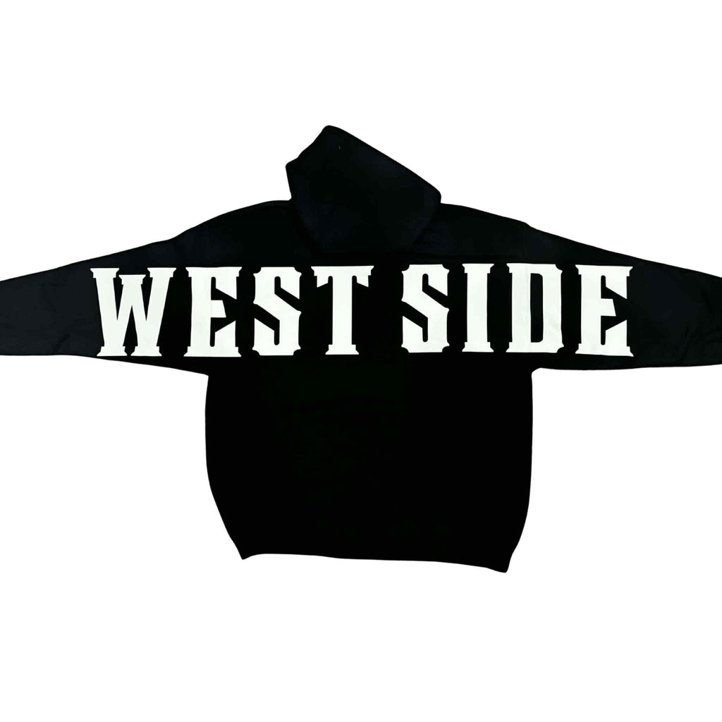 WEST SIDE hoodie - white font
