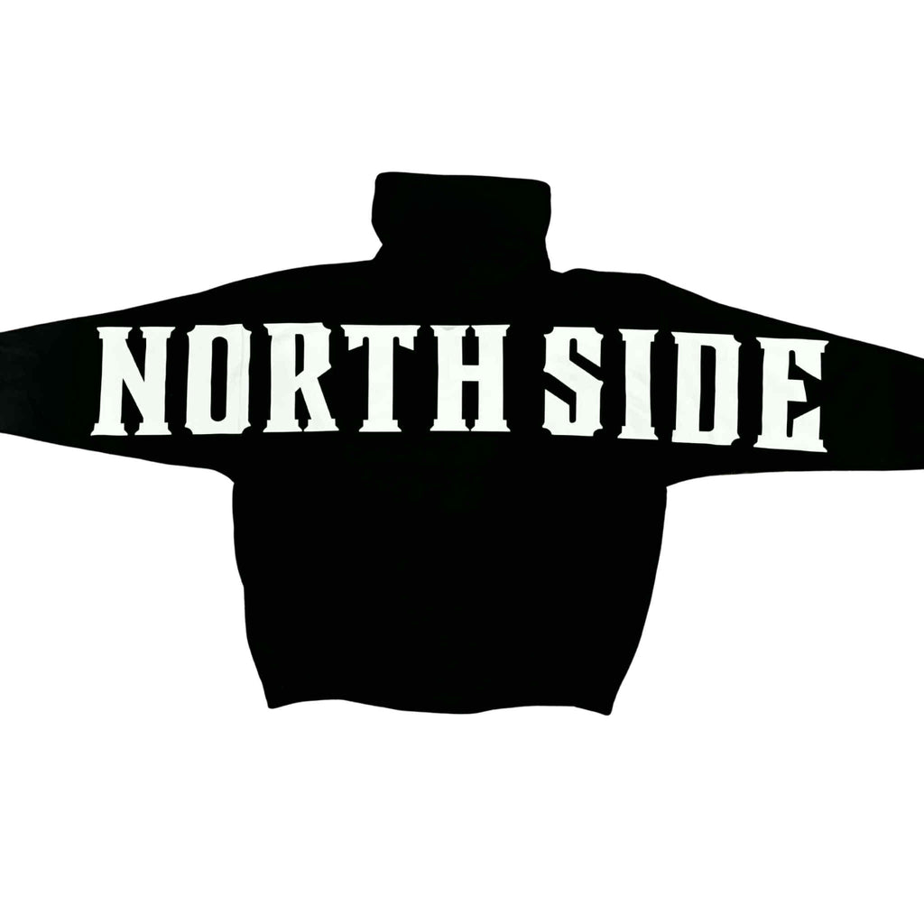 NORTH SIDE hoodie - white font